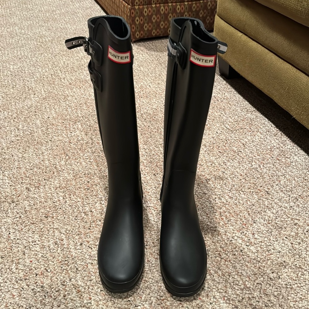 Hunter tall boots